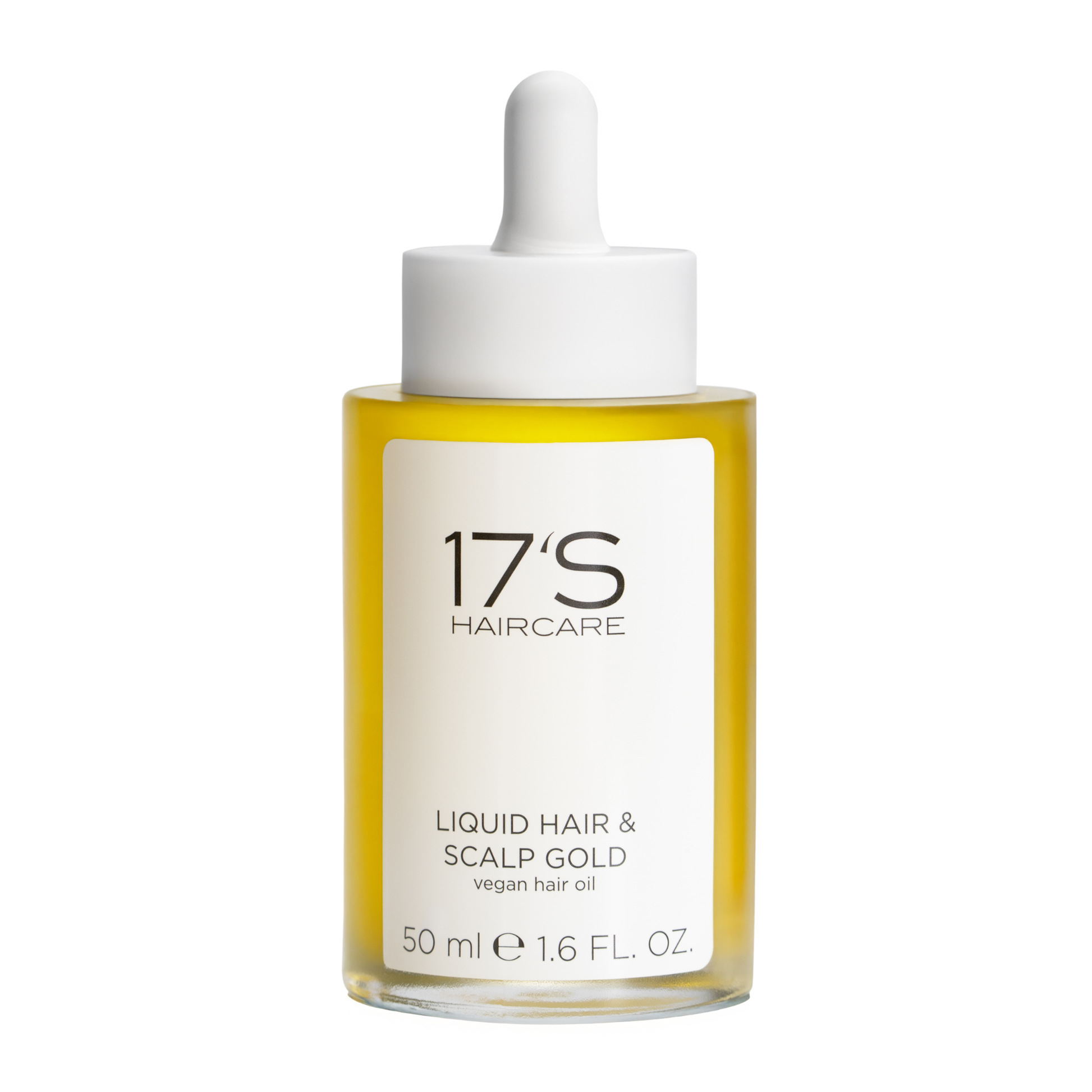 17's Haircare Liquid Hair & Scalp Gold oil for scalp care, shine and healthy hair growth