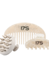 17's Haircare bundle with Scalp Massager, Vanilla Pearl Comb and Vanilla Pearl Claw Clip for gentle scalp care and everyday hair styling